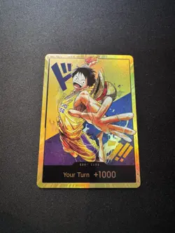 One Piece x Lakers - Monkey.D.Luffy CUSTOM Gold Don - Image 1