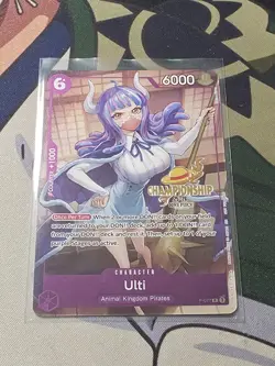 One Piece TCG Ulti P-077 CS CHAMPIONSHIP EVENT PACK PROMO NM - Image 1