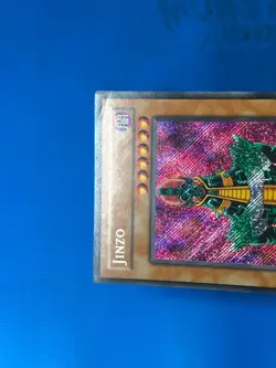 YUGIOH Secret Rare Jinzo PSV-000 PLAYED - Image 3