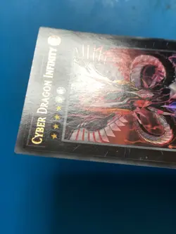 YUGIOH Ultra Rare Cyber Dragon Infinity LEDD-ENB31 1st Edition PLAYED - Image 3