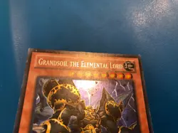 YUGIOH Secret Rare Grandsoil The Elemental Lord REDU-EN038 MOD PLAY - Image 3