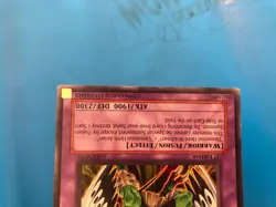 YUGIOH Super Rare Elemental Hero Wild Wingman EOJ-EN035 1st Edition PLAYED - Image 4