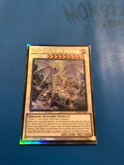YUGIOH Ultimate Rare Blue-Eyes Spirit Dragon RA02-EN030 1st Edition - Image 1