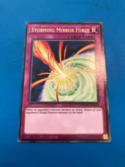 YUGIOH Rare Storming Mirror Force MAGO-EN096 1st Edition - Image 1