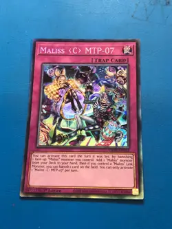 YUGIOH Collector's Rare Maliss C MTP-07 CRBR-EN022 1st Edition - Image 1