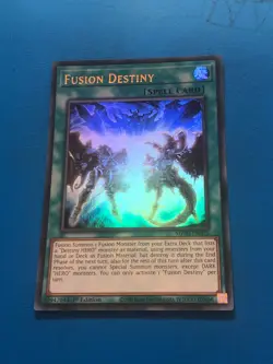 YUGIOH Ultra Rare Fusion Destiny MP20-EN075 1st Edition - Image 1