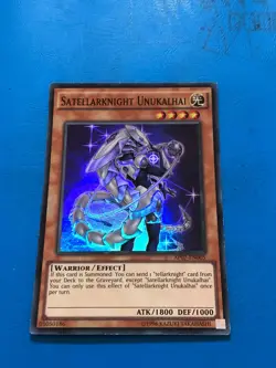 YUGIOH Super Rare Satellarknight Unukalhai AP07-EN005 - Image 1