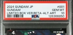 PSA 10 Gundam Card Game Beta Version Parallel GEM MINT - Image 5