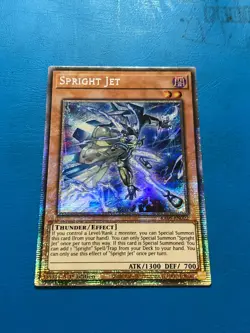 YUGIOH Starlight Rare Spright Jet RA05-EN022 1st Edition - Image 1