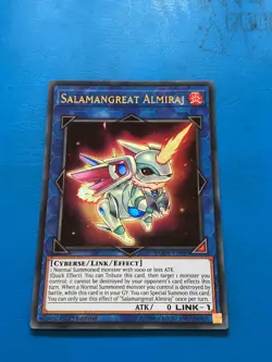 YUGIOH Ultra Rare Salamangreat Almiraj DUOV-EN085 1st Edition - Image 1