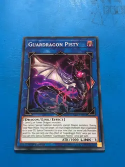 YUGIOH Super Rare Guardragon Pisty SAST-EN052 1st Edition - Image 1