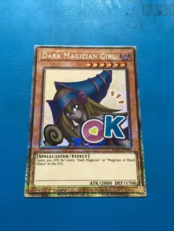 YUGIOH Starlight Rare Dark Magician Girl RA05-EN084 1st Edition - Image 1