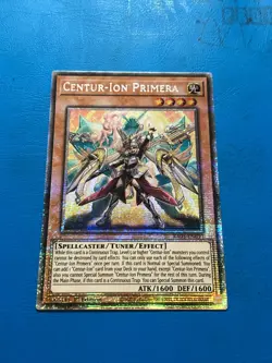 YUGIOH Starlight Rare Centur-Ion Primera RA05-EN030 1st Edition - Image 1