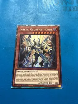 YUGIOH Collector's Rare Imsety, Glory Of Horus RA05-EN027 1st Edition - Image 1