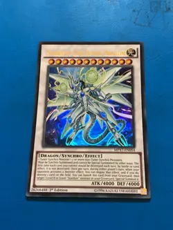 YUGIOH Ultra Rare Stardust Sifr Divine Dragon MP17-EN054 1st Edition - Image 1