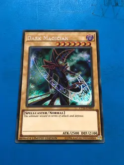 YUGIOH Secret Rare Dark Magician CT14-EN001 - Image 1
