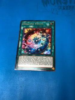 YUGIOH Secret Rare Brilliant Fusion BLRR-EN064 1st Edition - Image 1