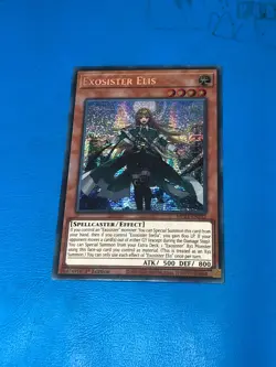 YUGIOH Secret Rare Exosister Elis MP23-EN252 1st Edition - Image 1