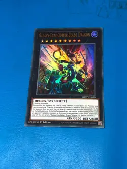 YUGIOH Ultra Rare Galaxy-Eyes Cipher Blade Dragon GFTP-EN059 1st Edition - Image 1