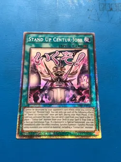 YUGIOH Starlight Rare Stand Up Centur-Ion! RA05-EN122 1st Edition - Image 1