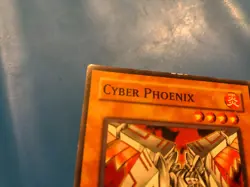 YUGIOH Super Rare Cyber Phoenix EOJ-EN009 1st Edition PLAYED - Image 4