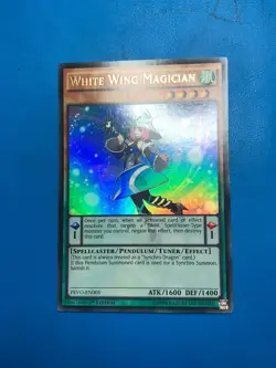 YUGIOH Ultra Rare White Wing Magician PEVO-EN005 1st Edition - Image 1