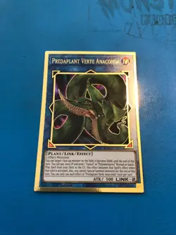 YUGIOH Gold Rare Predaplant Verte Anaconda MGED-EN036 1st Edition - Image 1