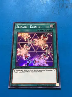 YUGIOH Super Rare Elegant Egotist STP1-EN015 - Image 1