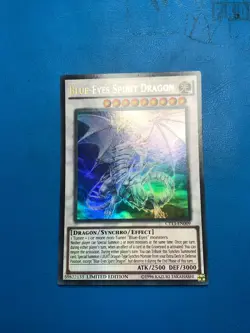 YUGIOH Ultra Rare Blue-Eyes Spirit Dragon CT13-EN009 - Image 1