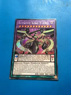 YUGIOH Secret Rare Supreme King Z-ARC MP18-EN011 1st Edition - Image 1