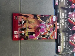One Piece Lot (13) OP-16 Sleeved Booster Packs & (1) Heroines Sleeve booster 13x - Image 2