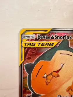 Eevee Snorlax GX SM169 Tag Team Promo - Pokemon TCG - Image 4