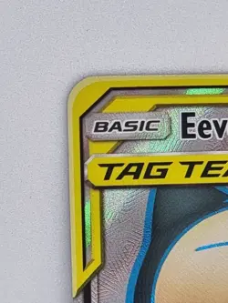 Pokemon TCG - Eevee & Snorlax GX -Sun & Moon Team Up Full Art Ultra Rare 171/181 - Image 3