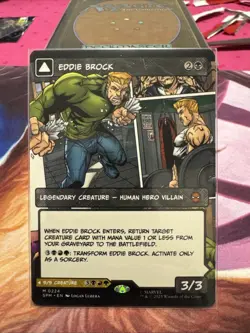 Eddie Brock (Borderless) NM - MTG x Marvel’s Spider-Man - Image 1