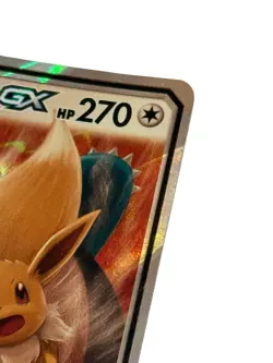Pokemon Eevee Snorlax GX TCG Card 120/181 Sun and Moon Team Up Tag Team - Image 3