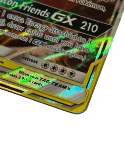 Pokemon Eevee Snorlax GX TCG Card 120/181 Sun and Moon Team Up Tag Team - Image 4