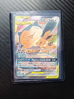 Eevee Snorlax GX SM169 Tag Team Promo - Pokemon TCG - Image 1