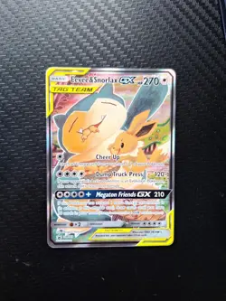 Eevee Snorlax GX SM169 Tag Team Promo - Pokemon TCG - Image 3