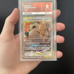 Pokemon TCG Eevee Snorlax GX Ace 8 - Image 1