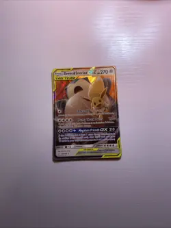 Pokemon Eevee Snorlax GX TCG Card 120/181 Sun and Moon Team Up Tag Team - Image 2