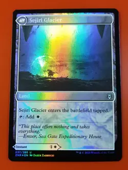 1x Sejiri Shelter & Sejiri Glacier | FOIL | Zendikar Rising | MTG Magic Cards - Image 2