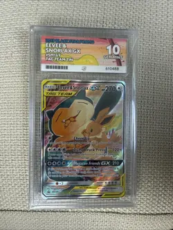 Pokemon TCG Eevee Snorlax GX SM169 - Image 1