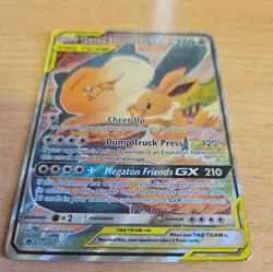 Pokemon TCG Eevee & Snorlax GX Sun & Moon - Team Up Sm169 Holo Promo - Image 2