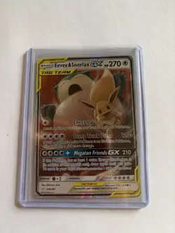 Pokemon TCG Eevee & Snorlax Gx 120/181 - Image 1