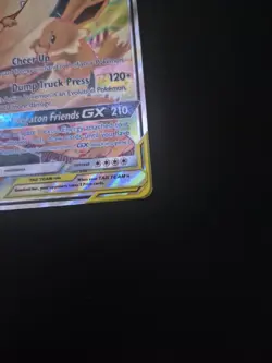 2019 Pokemon Eevee & Snorlax GX TAG TEAM Promo Holo SM169 HP 270 Pokemon TCG - Image 4