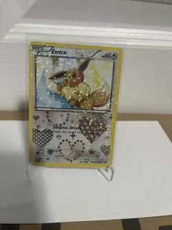 Eevee RC14/RC25 Holo UC Legendary Treasures: Radiant Collection Pokemon LP 2013 - Image 1