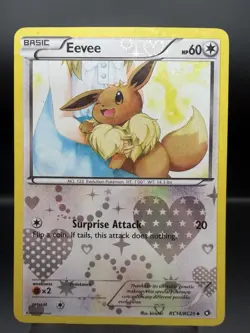 Eevee RC14/RC25 Holo UC Legendary Treasures: Radiant Collection Pokemon LP - Image 1