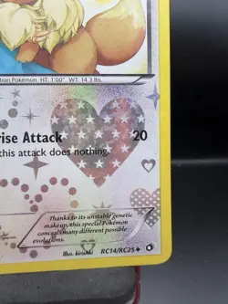 Eevee RC14/RC25 Holo UC Legendary Treasures: Radiant Collection Pokemon LP - Image 4