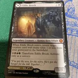 MTG Eddie Brock Venom, Lethal Protector, NM-Mint, English Marvel's Spider-Man - Image 1