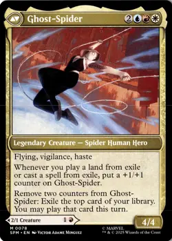 NM/M - Gwen Stacy/Ghost-Spider - M 0078 MTG Marvel's Spider-Man - Image 2